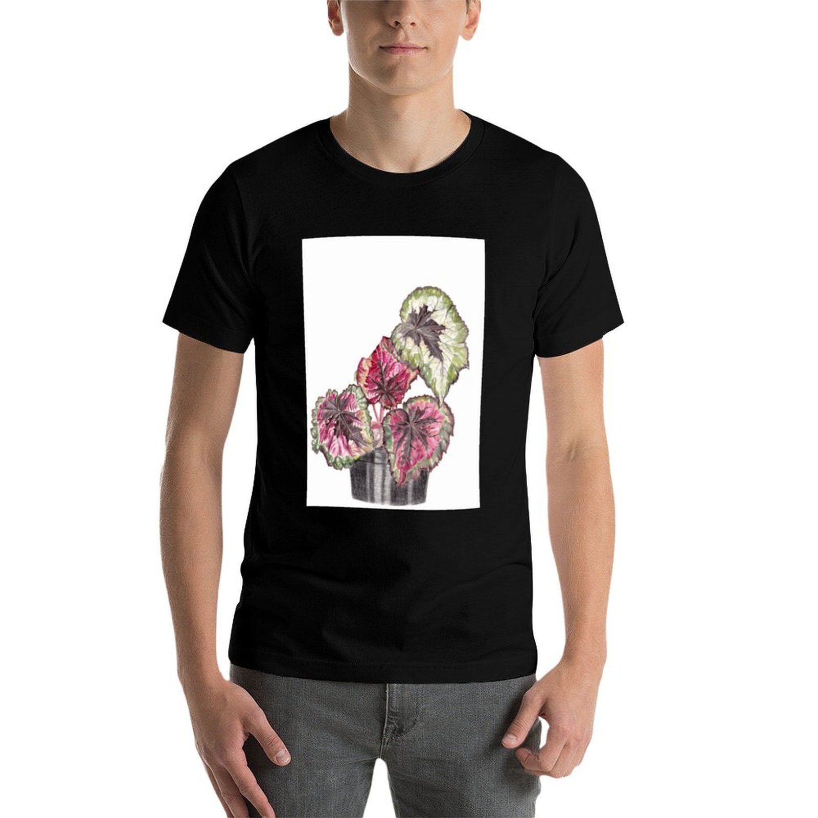 T-shirt Begonia Rex confortabl - Begonia Rex avis et prix